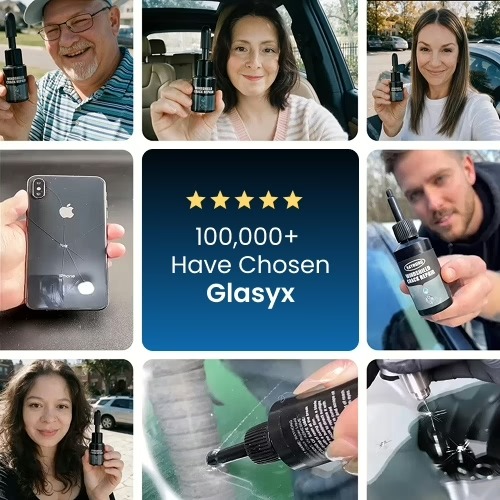 GlasYx glass crack repair and compatibility